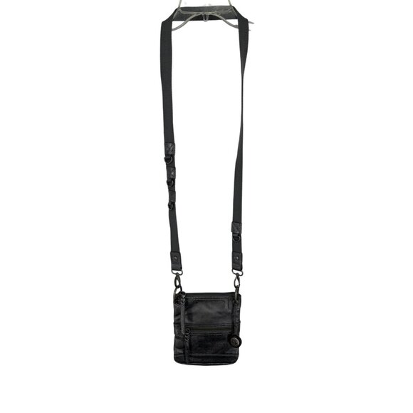 The Sak Metallic Crossbody Bag With Adjustable Strap & Multiple Pockets - Picture 1 of 14